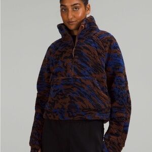 Lululemon Scuba Oversized Fleece half-zip